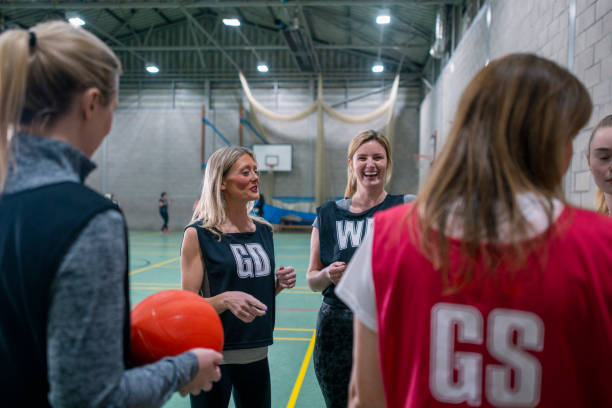 istock Catching Up With Teammates at Practice 1446052410