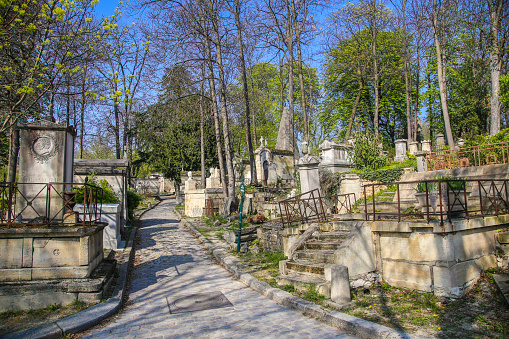 Pere Lachaise Cemetery in Paris