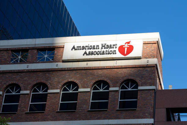 American Heart Association office in Los Angeles, CA, USA. Los Angeles, CA, USA - July 5, 2022: American Heart Association office in Los Angeles, CA, USA. The American Heart Association is a nonprofit organization. american heart association stock pictures, royalty-free photos & images