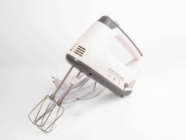 istock Electric kitchen mixer on a white background. 1446068817