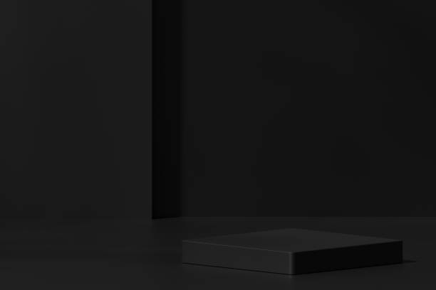 istock Scene with a podium for product presentation, 3d rendering 1446070794