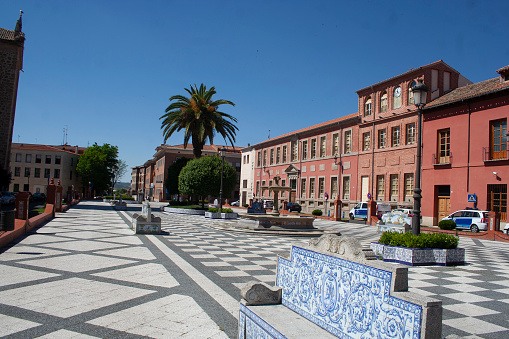 Vista de la plaza principal de Talavera de la Reina photo