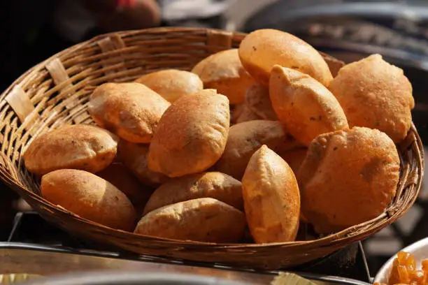 Photo of Indian local food Puri image