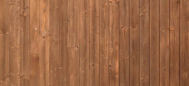 an old weathered wooden wall stock photo