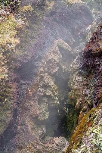 : Steam vent at Kilauea Crater Rim