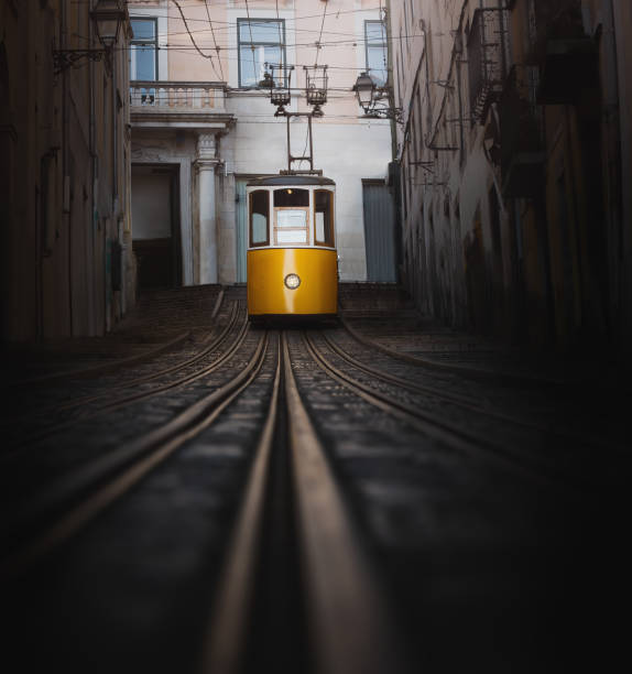 Bica Funicular (Elevador da Bica) - Lisbon, Portugal