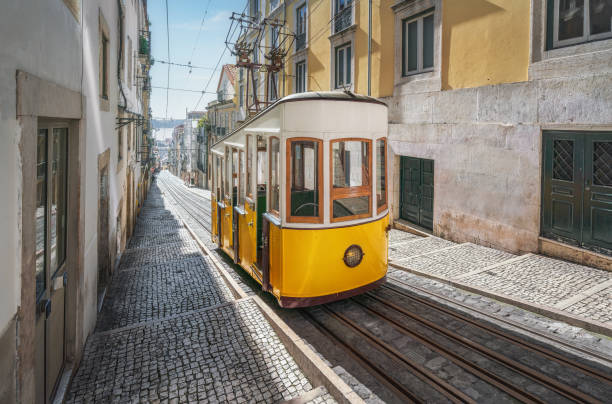 istock Bica Funicular (Elevador da Bica) - Lisbon, Portugal 1446090428