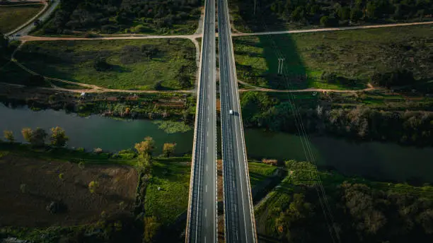 Photo of Along the roads and bridges of Portugal, aerial images of transit with epic scenarios.