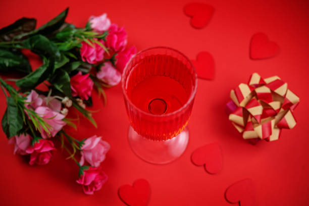 istock Strawberry red drink for Valentine's day 1446097684