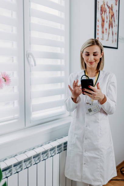 istock Always happy to check in with my patients 1446100007