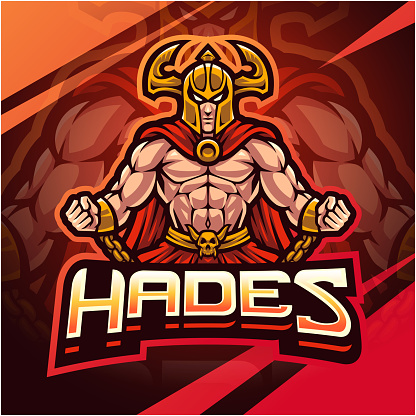 Illustration of Hades esport mascot