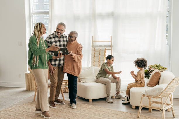 istock Family Meetings: Making Care Decisions for Aging Parents 1446149174