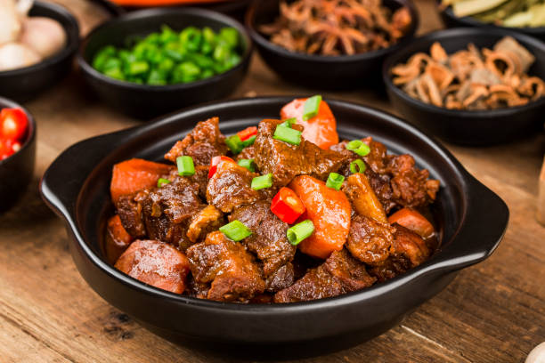 istock Delicious Carrot and Beef Brisket Casserole 1446154334