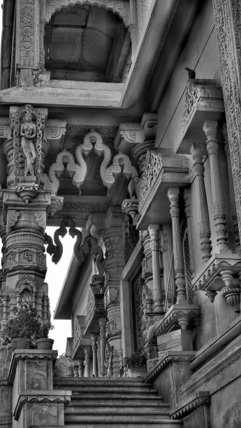 istock Beautiful Structures of Lords build on Indian Temples. 1446160568