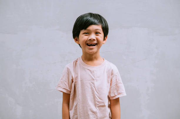 istock Asian Chinese child with happy face 1446167384