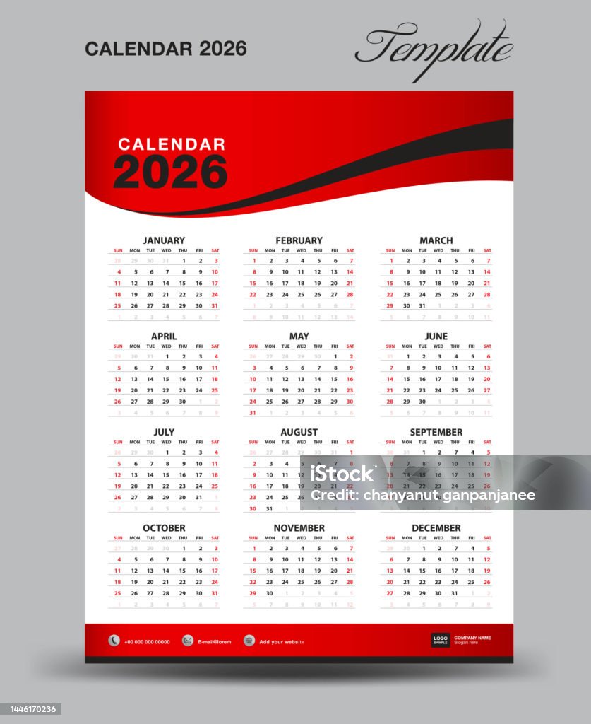 Template Kalender Meja Dinding 2026 Desain Kalender Meja 2026 Minggu ...