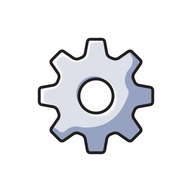 4,800+ Black And White Gears Stock Illustrations, Royalty-Free Vector