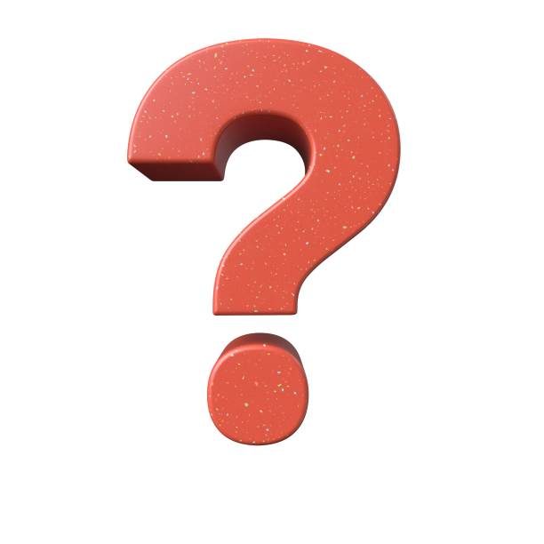 istock 3D rendering of a red question mark isolated on a white background 1446180815