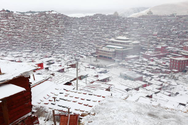 China, Sichuan color Daxian, WUMING Buddhist InstituteChina, Sichuan color Daxian, WUMING Buddhist Institute