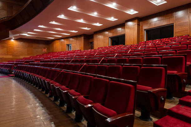 istock Theater with red seats 1446205798