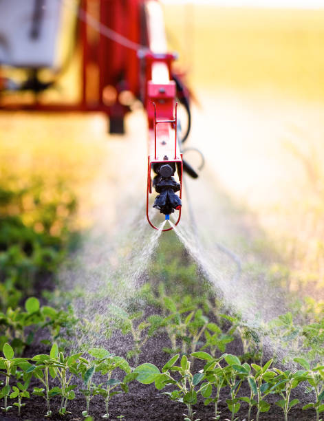 istock Nozzle of the tractor sprinklers 1446214966