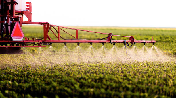 istock Nozzle of the tractor sprinklers 1446215142