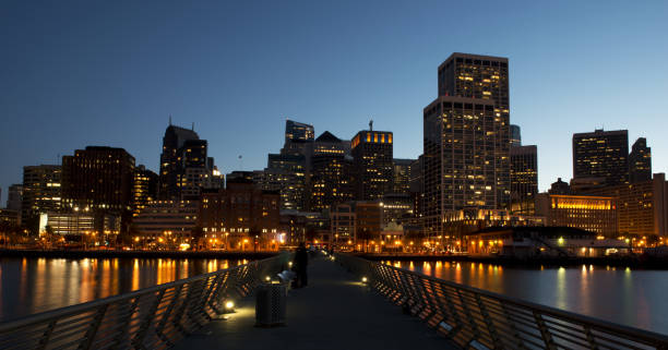 istock San Francisco city downtown panoramic view. 1446217282