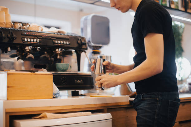 istock The man works in his own cafe 1446218261