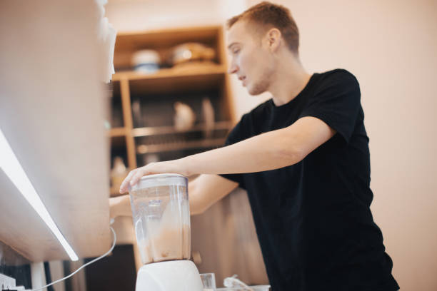 istock The man works in his own cafe 1446218410