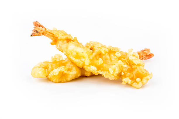 istock Japanese Cuisine: delicious fried tempura shrimp 1446218587