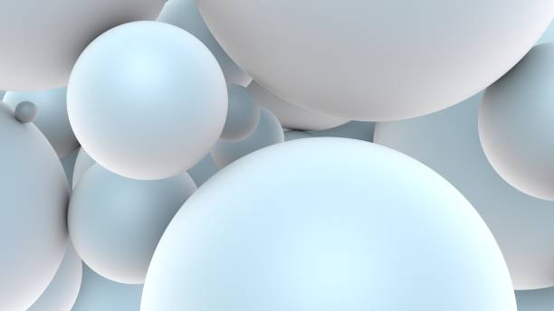 istock Blue velvet balls close-up. 3D render. Festive background. 1446227531