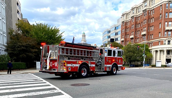 The photo was taken 10/19/2022 at the corner of Massechusetts AV NW and 13th ST NW, Washington DC.