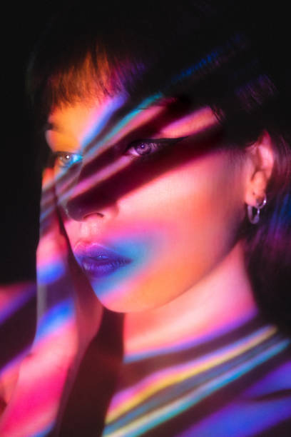 istock Close up woman portrait with soft light 1446237072