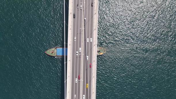 istock Sea Transportation Istanbul Bridge 1446238425