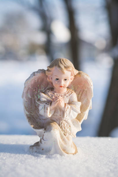 istock Little Christmas angel toy 1446241528