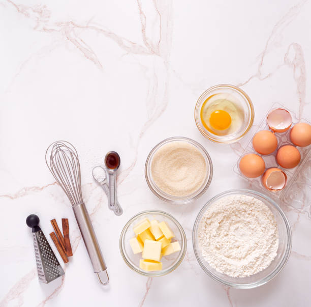istock Ingredients for Sinckerdoodle Cookies with copy space 1446256249