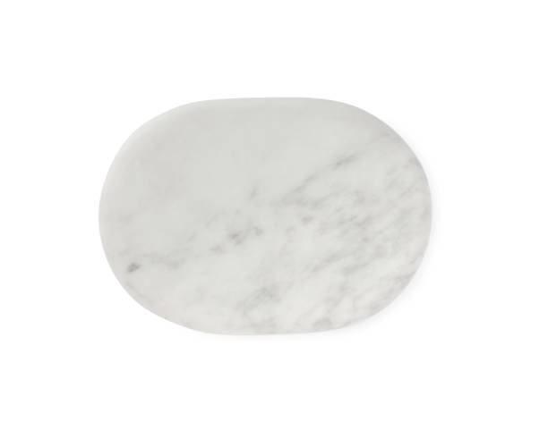 istock One marble stone isolated on white, top view 1446262502