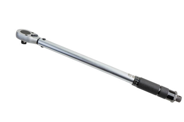 New torque wrench isolated on a white background