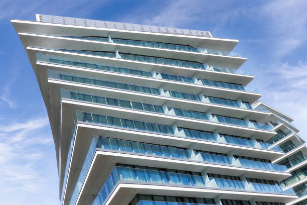 istock White balconies in modern apartment building 1446269670