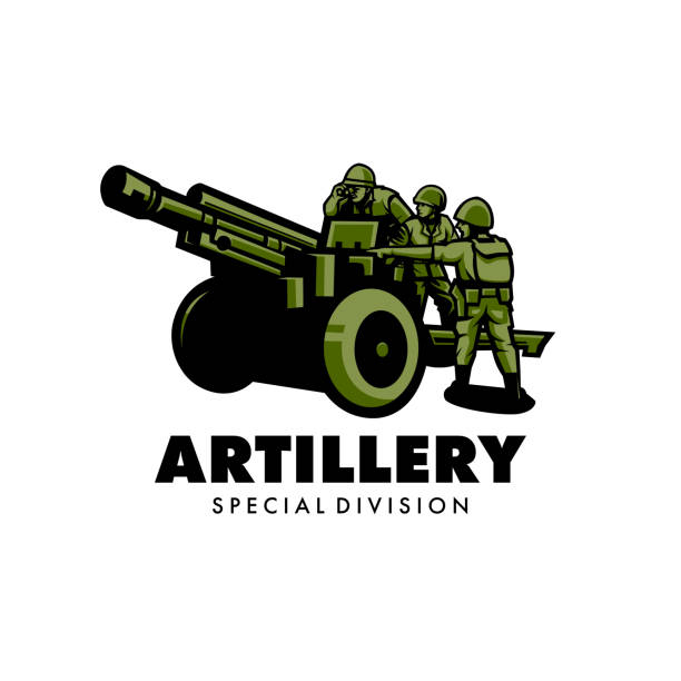 artillerie-spezialdivision - panzerdivision stock-grafiken, -clipart, -cartoons und -symbole