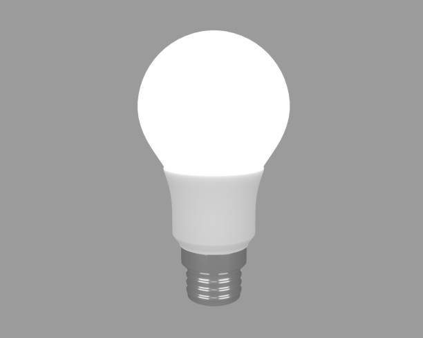 istock 3d rendering realistic incandescent light bulb, electricity concept 1446273678