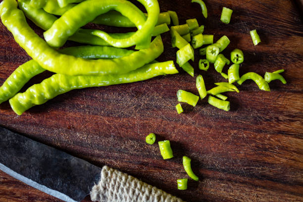 istock many green pepperonis partly cut into pieces 1446274038