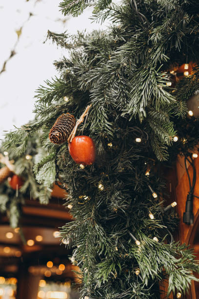istock Christmas market decorations 1446276576
