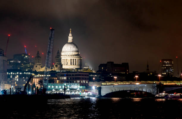 istock St Paul's Cathedral over the Thames at night 1446290688