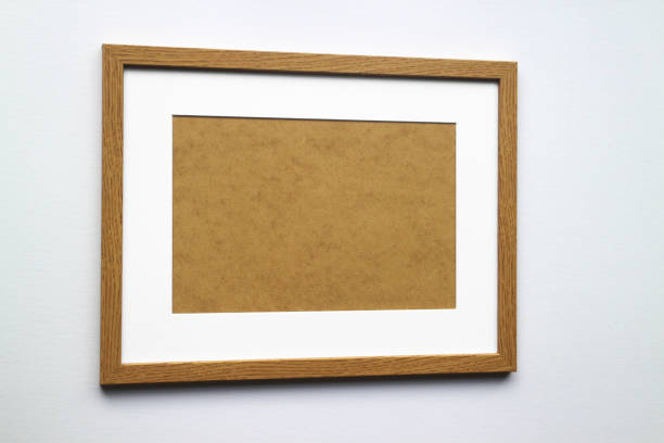 istock Wooden frame with Picture Mount 1446296372