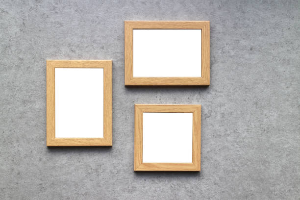 istock Wooden Photo Picture Frames 1446296414