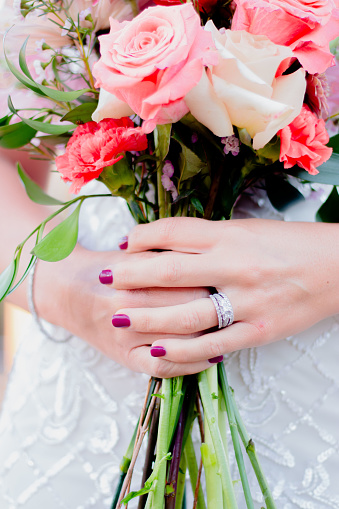 Wedding Day Florals with Ring Accents in Tulsa, Oklahoma, United States