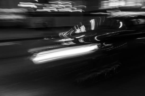 istock CAR IN THE NIGHT  AT TORONTO 1446308271