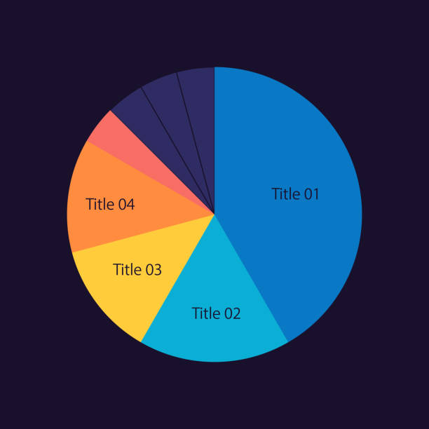 istock Results of election for Parliament circle infographic design template for dark theme 1446311138
