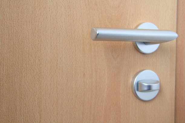 istock a locked bathroom door 1446317722